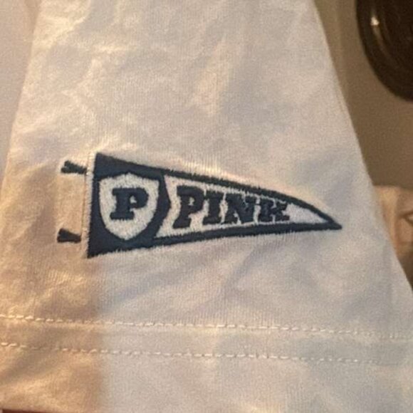 Victoria Secret Pink Purdue P Graphic Tee Shirt Medium - Picture 6 of 6